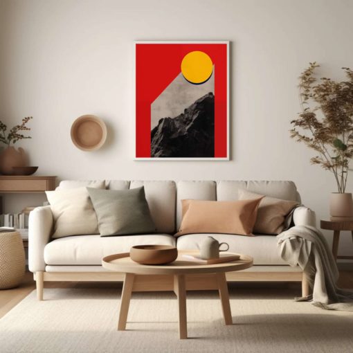 Petrichor Wall Art Living Room 3