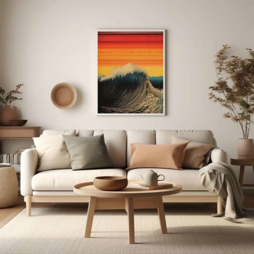 Quicksilver Wall Art Living Room 4