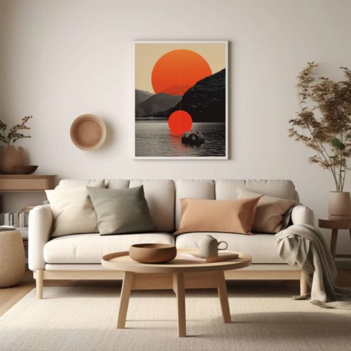 Vorfreude Wall Art Living Room 4