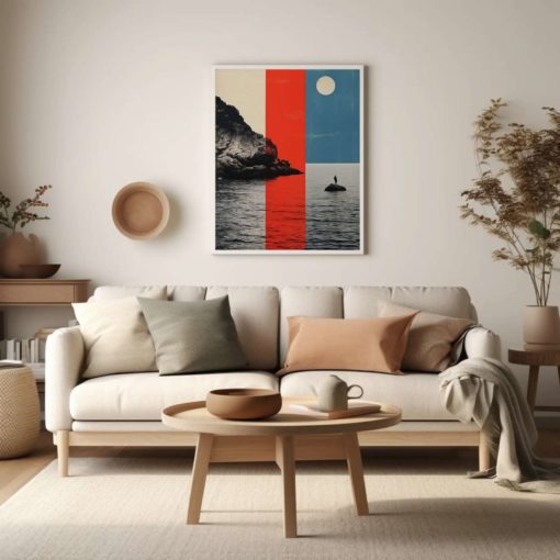 Walk Alone Wall Art Living Room 4