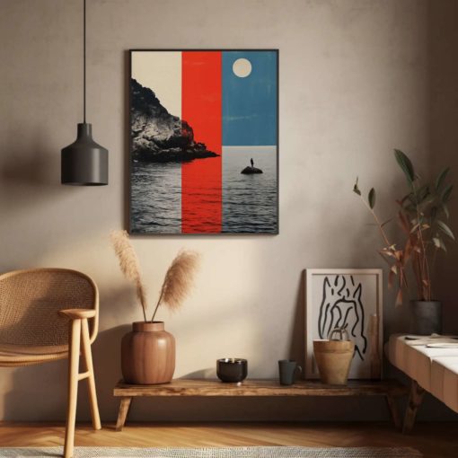 Walk Alone Wall Art Living Room 7