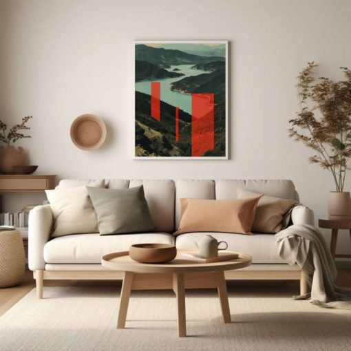 Glint Wall Art Living Room 5