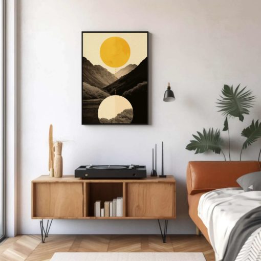 Icarus Wall Art Living Room 3