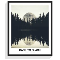 Back to Black No. 026 Art Poster Artcohr | Art for Creatives 2
