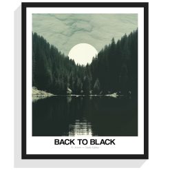 Back to Black No. 029 Art Poster Artcohr | Art for Creatives 2