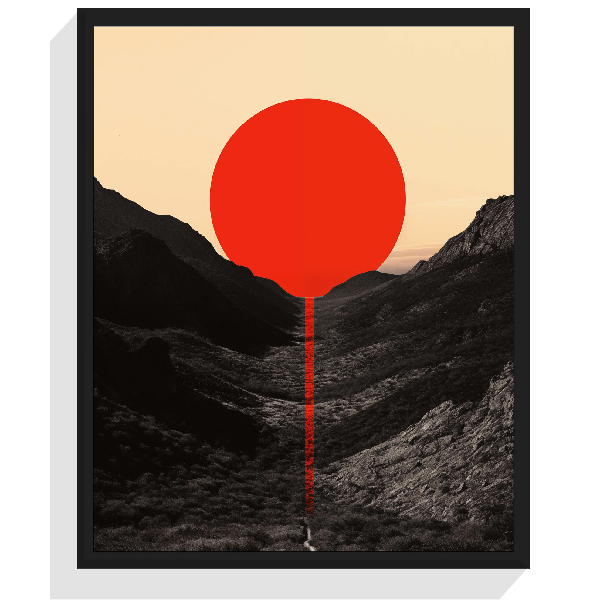 Tides No. 050 Art Poster Artcohr | Art for Creatives Tides No. 050 Art Poster Artcohr | Art for Creatives 1