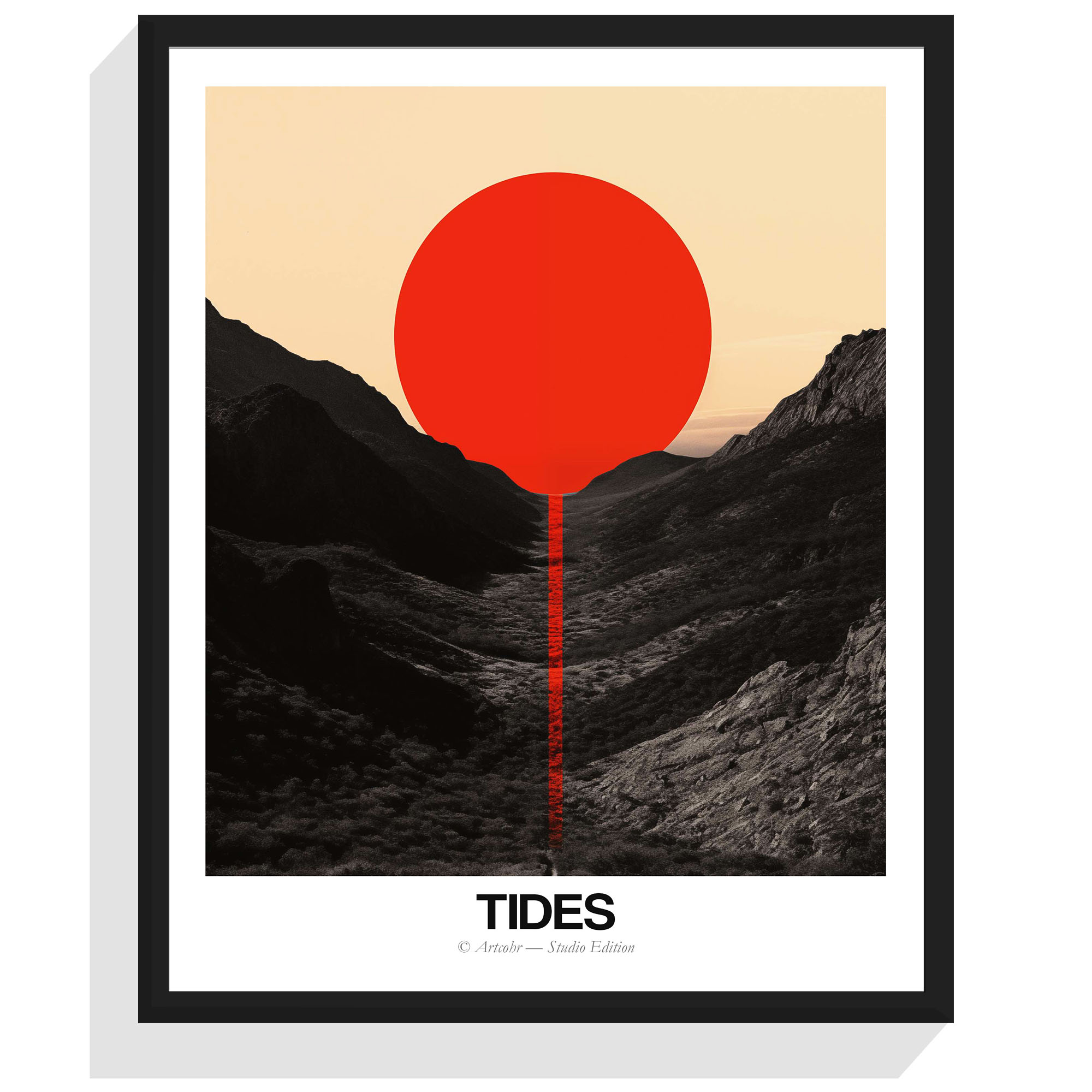 Tides No. 050 Art Poster Artcohr | Art for Creatives 2 Tides No. 050 Art Poster Artcohr | Art for Creatives 2