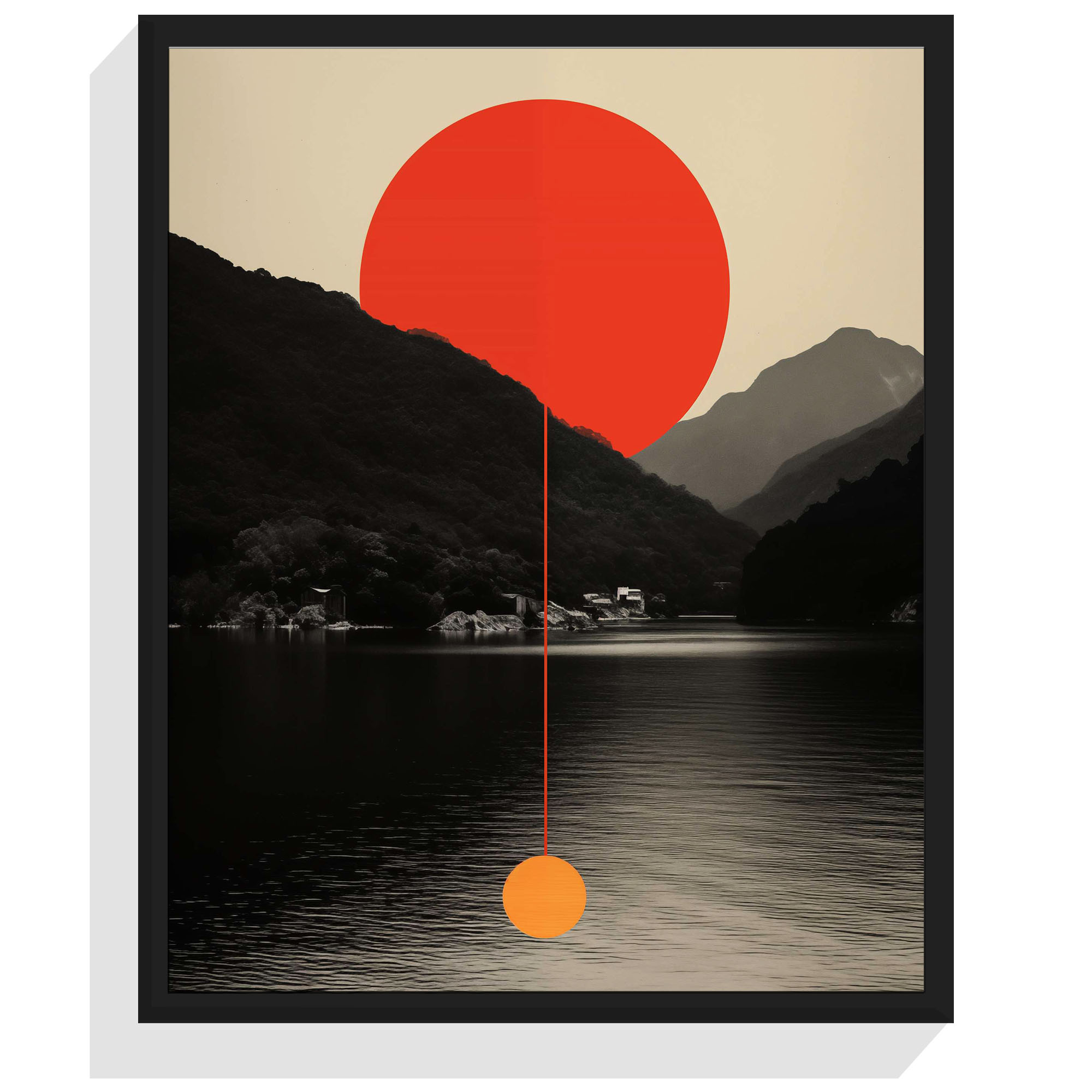 Shadowplay No. 067 Art Poster Artcohr | Art for Creatives Shadowplay No. 067 Art Poster Artcohr | Art for Creatives 1