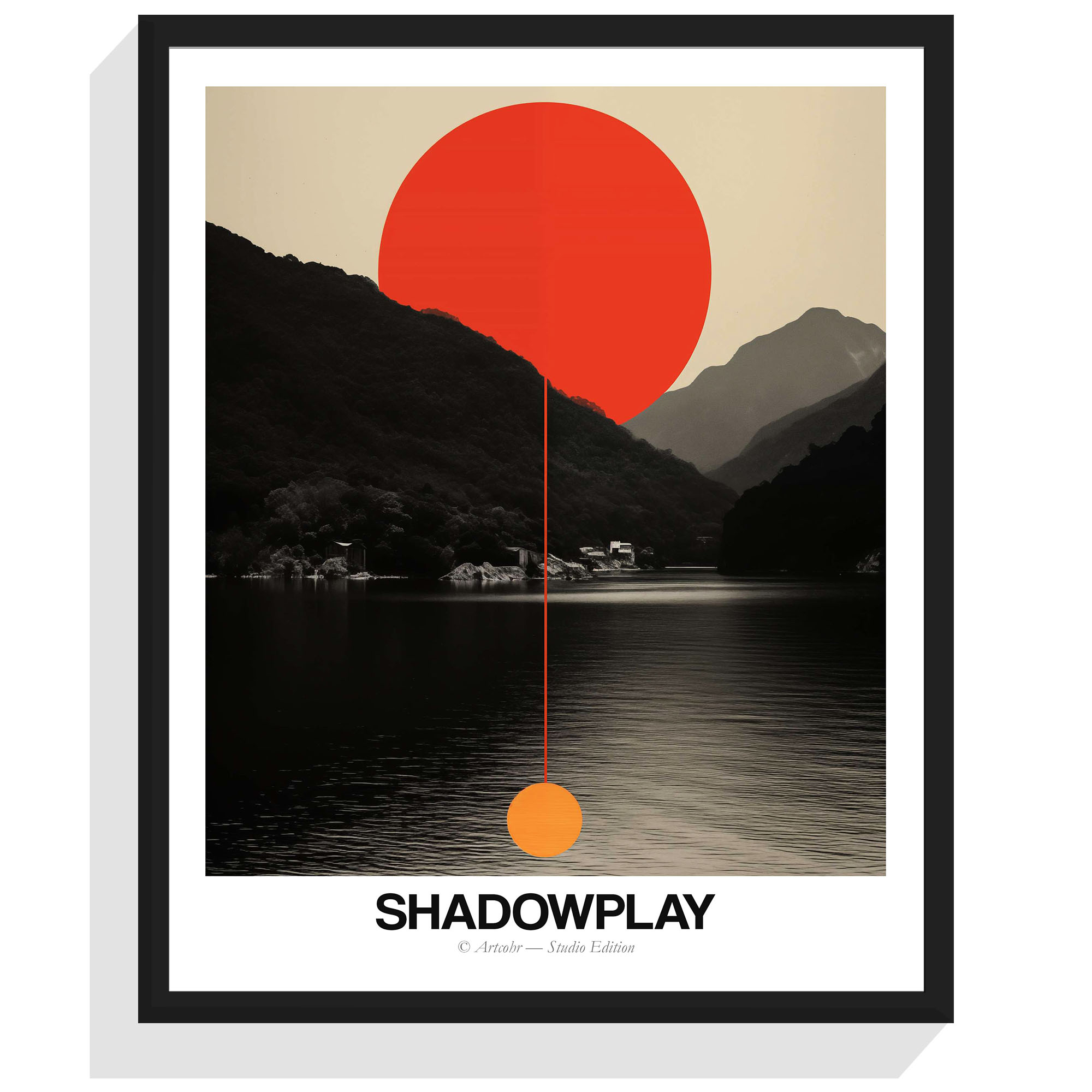 Shadowplay No. 067 Art Poster Artcohr | Art for Creatives 2 Shadowplay No. 067 Art Poster Artcohr | Art for Creatives 2