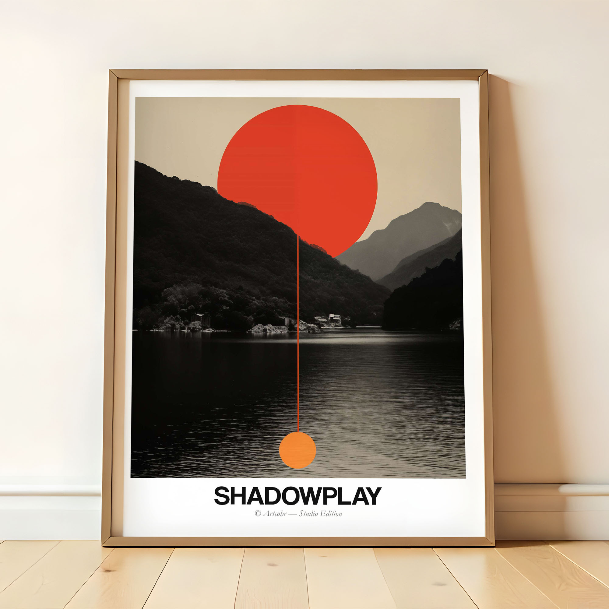 Shadowplay No. 067 Art Poster Artcohr | Art for Creatives 4 Shadowplay No. 067 Art Poster Artcohr | Art for Creatives 4