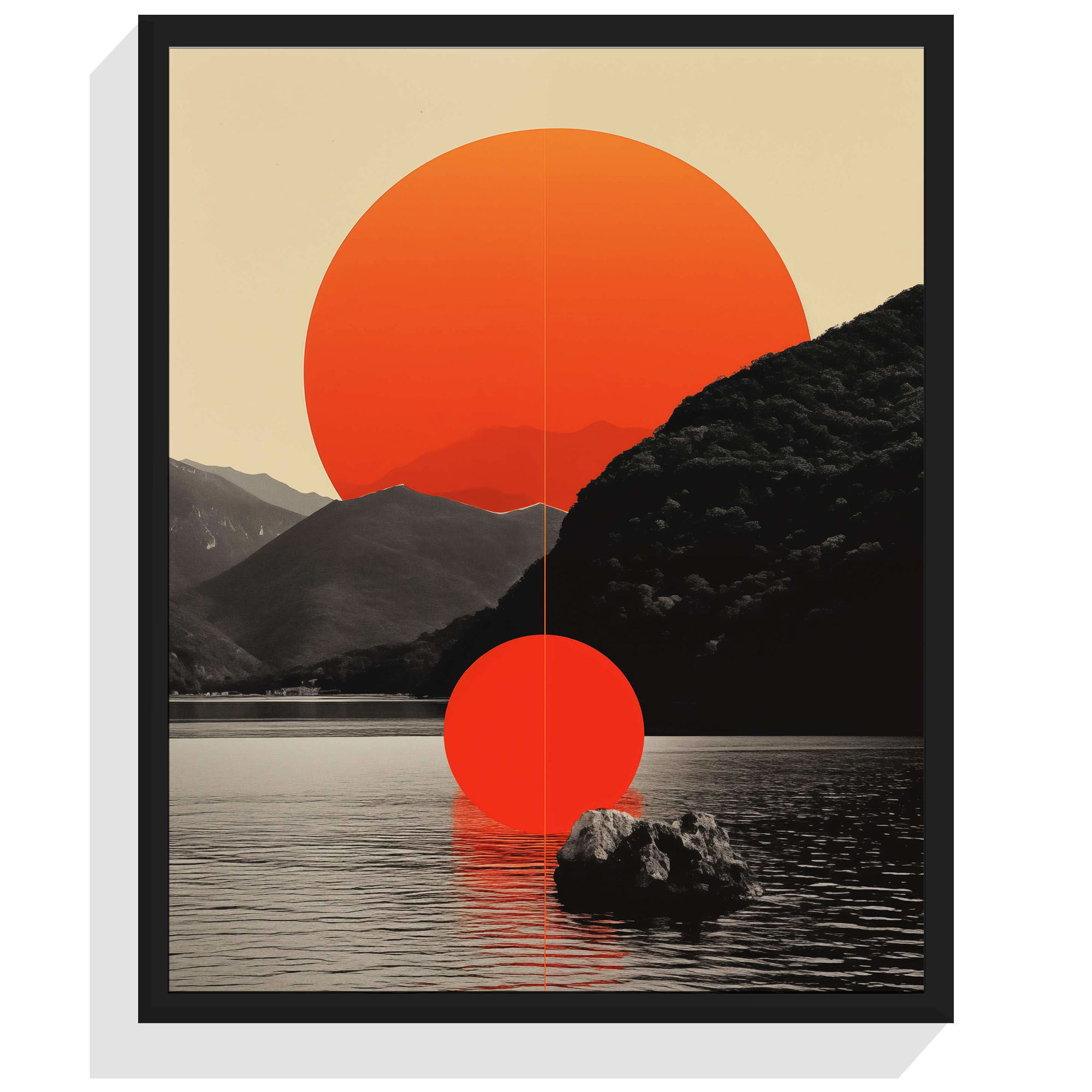 Shadowplay No. 068 Art Poster Artcohr | Art for Creatives Shadowplay No. 068 Art Poster Artcohr | Art for Creatives 1