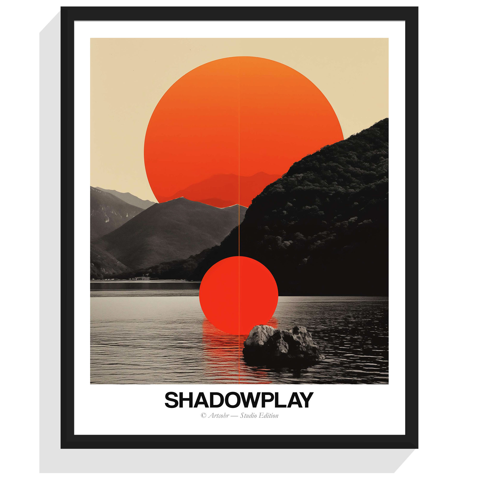 Shadowplay No. 068 Art Poster Artcohr | Art for Creatives 2 Shadowplay No. 068 Art Poster Artcohr | Art for Creatives 2