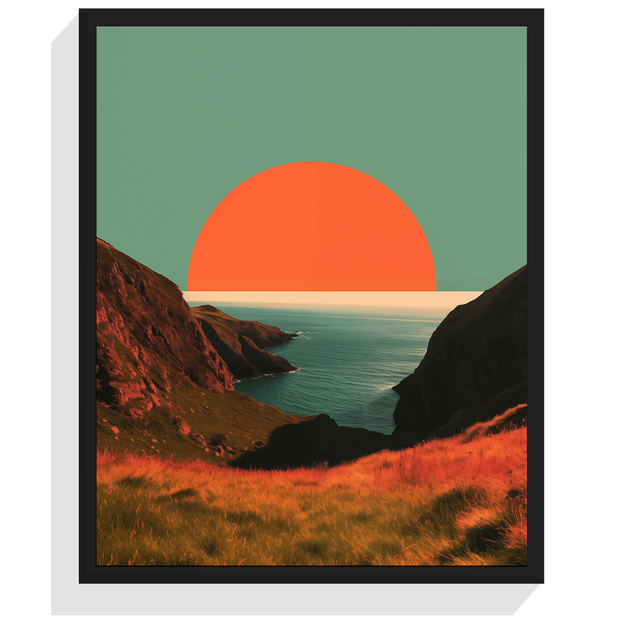 Golden Hour No. 095 Art Poster Artcohr | Art for Creatives Golden Hour No. 095 Art Poster Artcohr | Art for Creatives 1