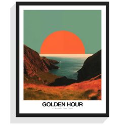 Golden Hour No. 095 Art Poster Artcohr | Art for Creatives 2