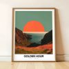Golden Hour No. 095 Art Poster Artcohr | Art for Creatives 4
