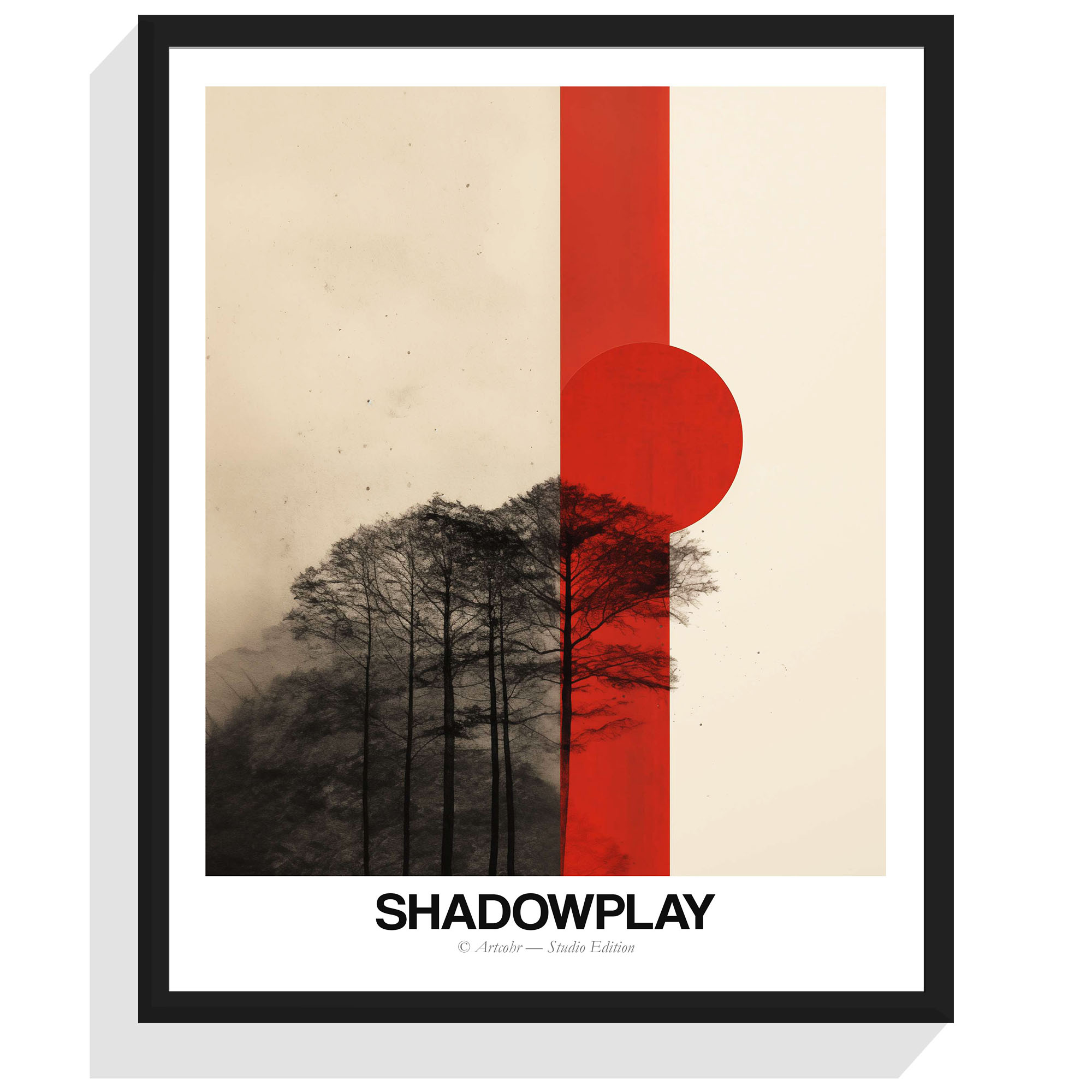 Shadowplay No. 103 Art Poster Artcohr | Art for Creatives 2 Shadowplay No. 103 Art Poster Artcohr | Art for Creatives 2