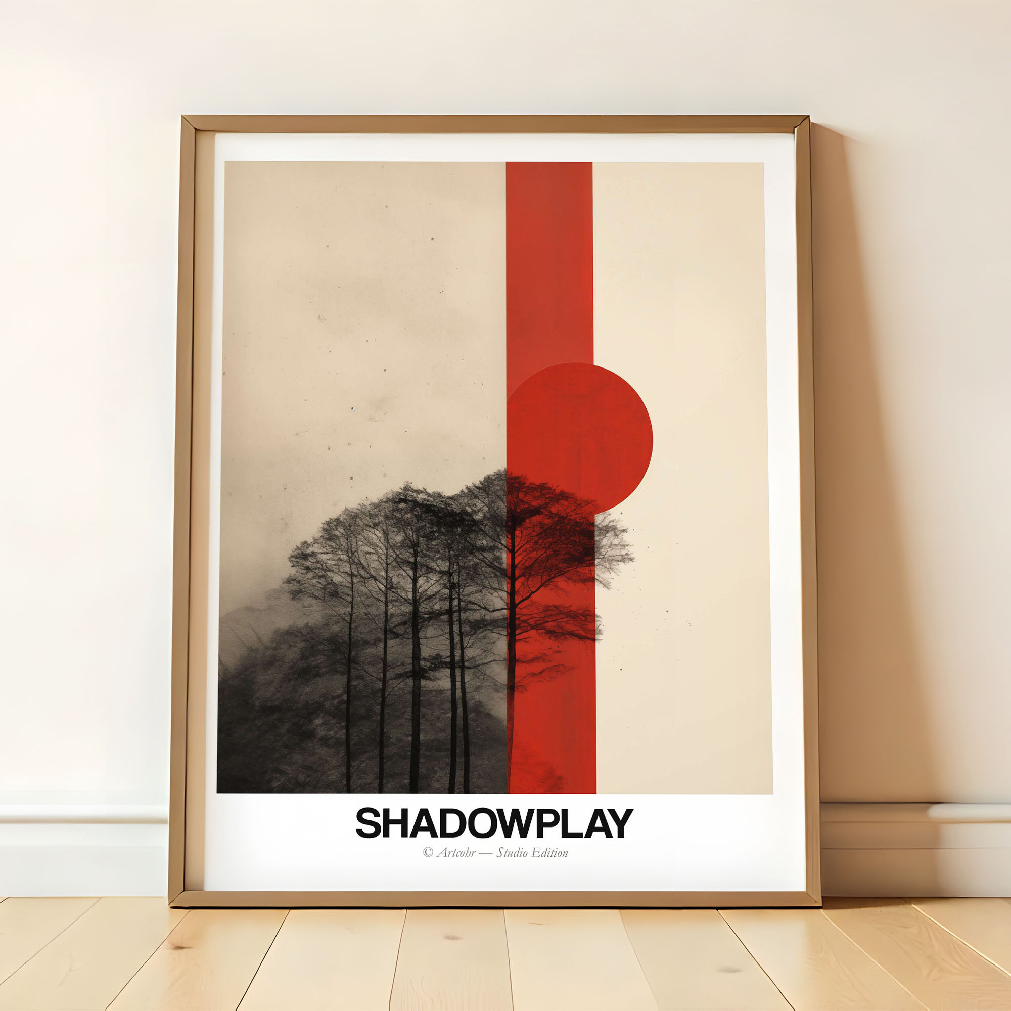 Shadowplay No. 103 Art Poster Artcohr | Art for Creatives 4 Shadowplay No. 103 Art Poster Artcohr | Art for Creatives 4