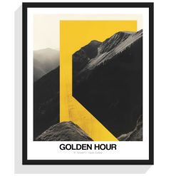 Golden Hour No. 123 Art Poster Artcohr | Art for Creatives 2