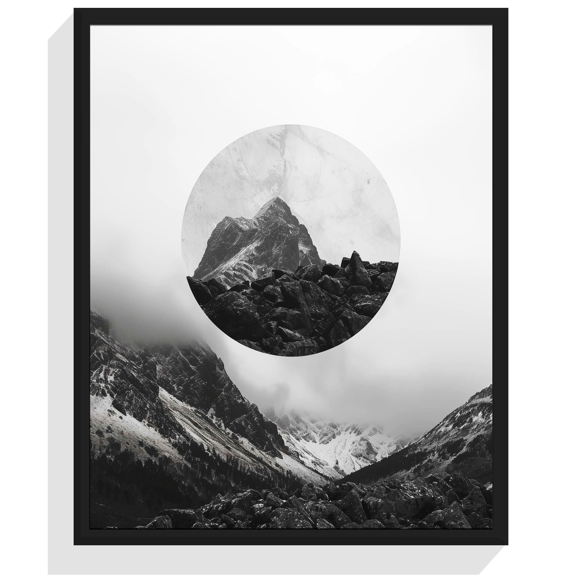 Back to Black No. 138 Art Poster Artcohr | Art for Creatives 1