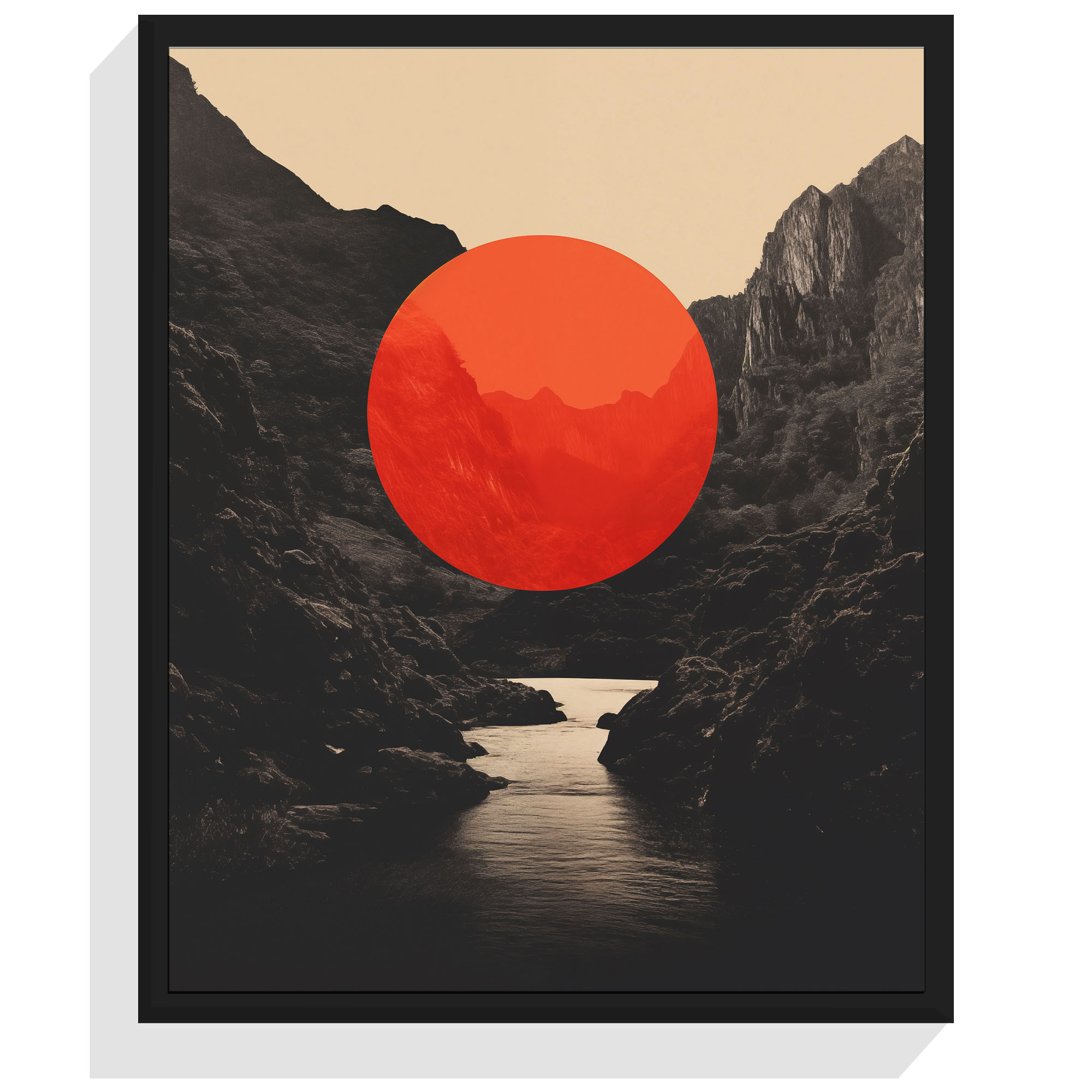 Tides No. 159 Art Poster Artcohr | Art for Creatives Tides No. 159 Art Poster Artcohr | Art for Creatives 1