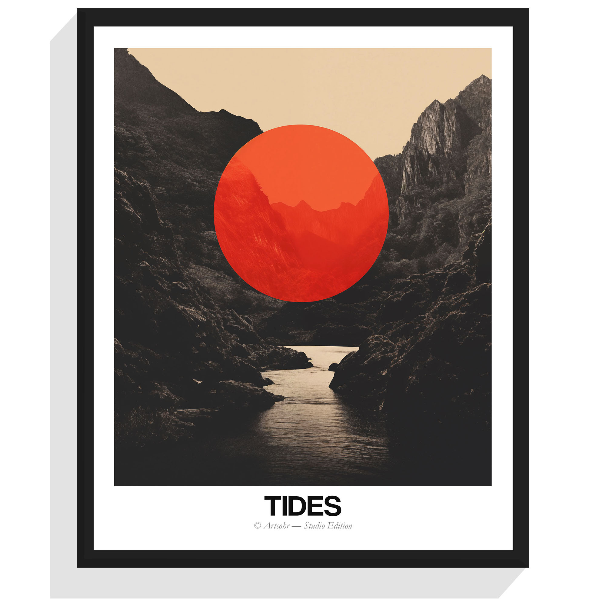 Tides No. 159 Art Poster Artcohr | Art for Creatives 2 Tides No. 159 Art Poster Artcohr | Art for Creatives 2