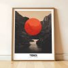 Tides No. 159 Art Poster Artcohr | Art for Creatives 4