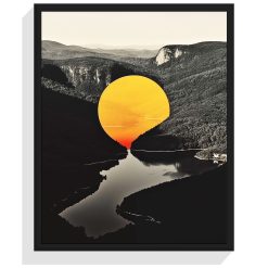 Golden Hour No. 167 Art Poster Artcohr | Art for Creatives 1