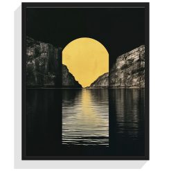 Golden Hour No. 170 Art Poster Artcohr | Art for Creatives 1