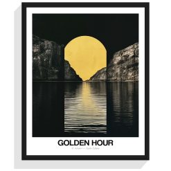 Golden Hour No. 170 Art Poster Artcohr | Art for Creatives 2