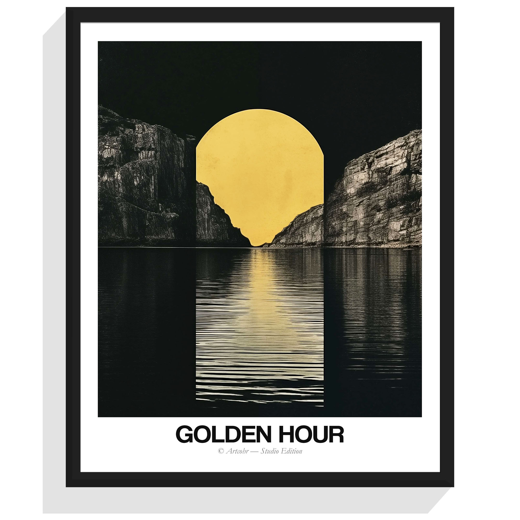 Golden Hour No. 170 Art Poster Artcohr | Art for Creatives 2 Golden Hour No. 170 Art Poster Artcohr | Art for Creatives 2