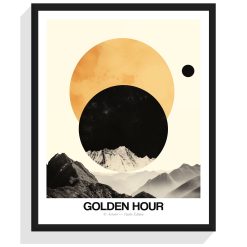 Golden Hour No. 178 Art Poster Artcohr | Art for Creatives 2