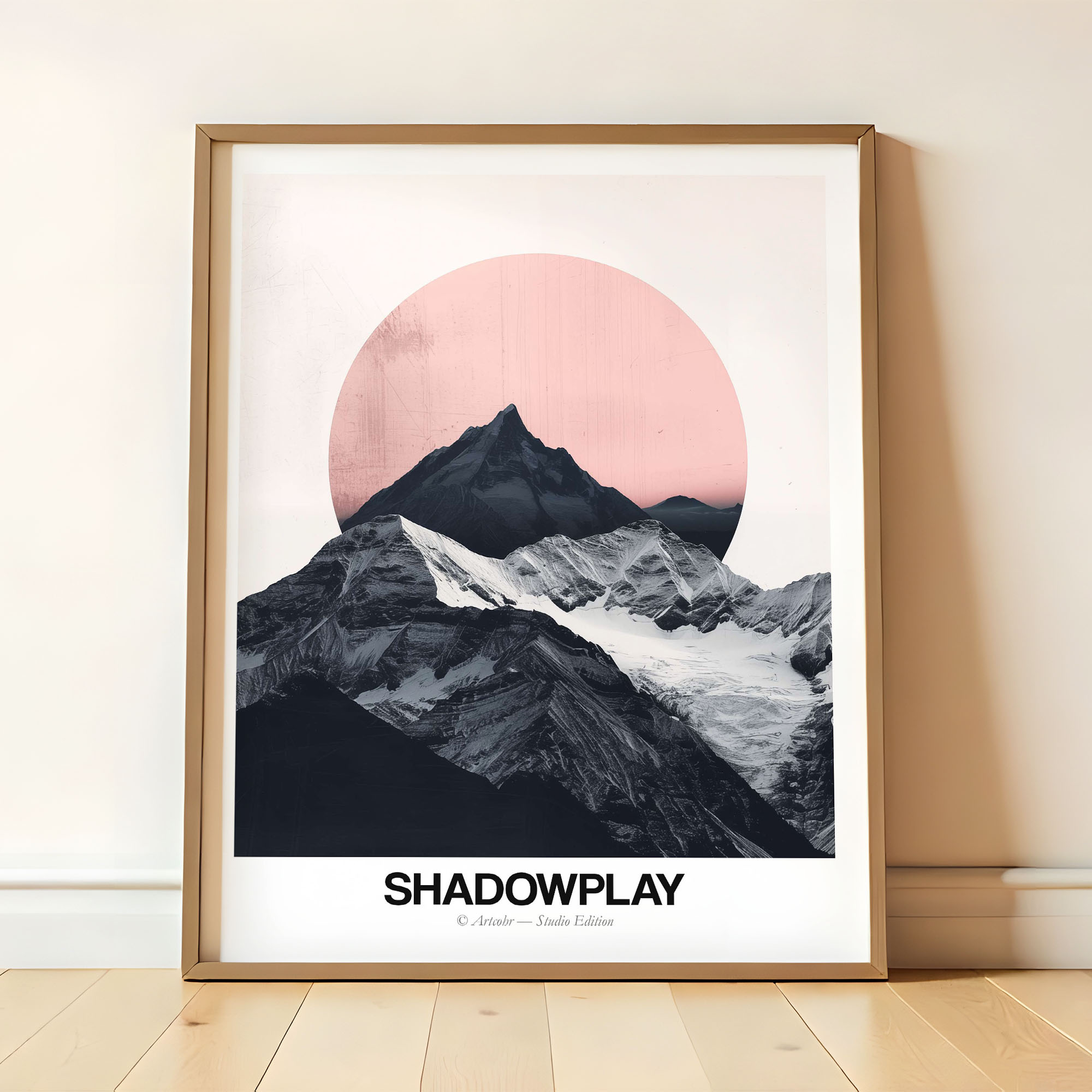 Shadowplay No. 180 Art Poster Artcohr | Art for Creatives 4 Shadowplay No. 180 Art Poster Artcohr | Art for Creatives 4