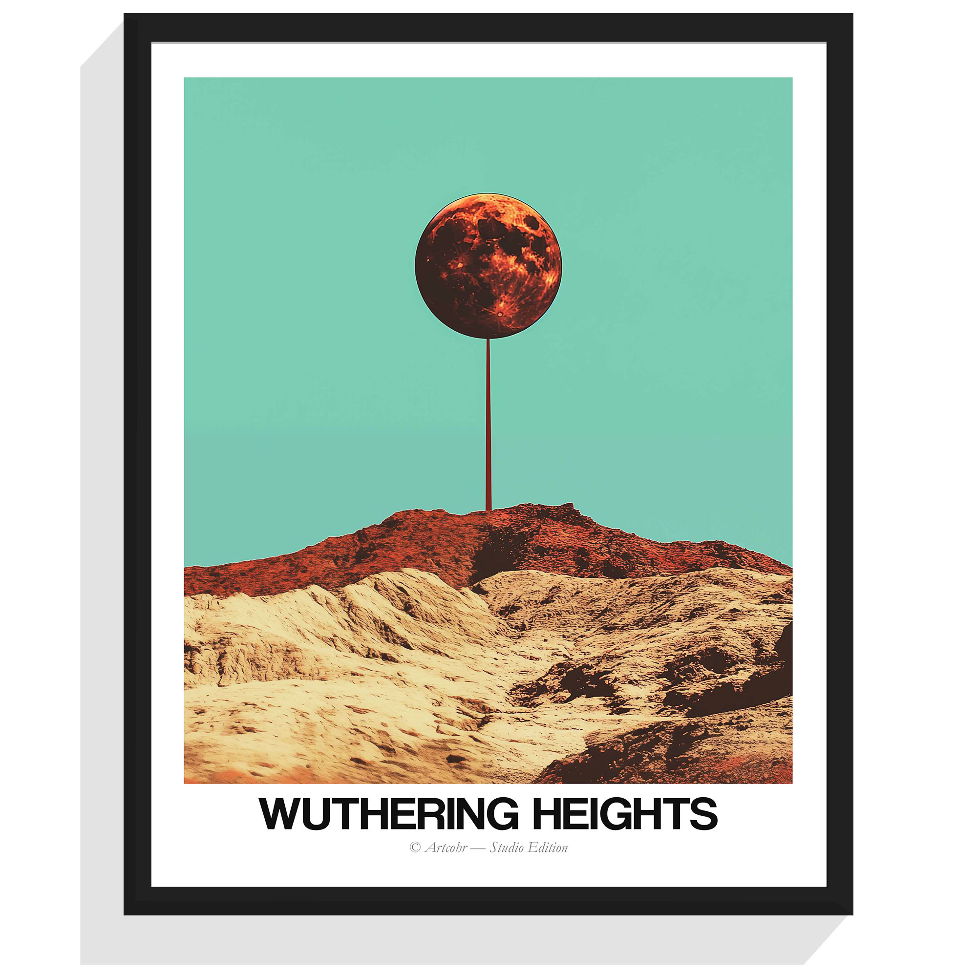 Wuthering Heights No. 182 Art Poster Artcohr | Art for Creatives 2 Wuthering Heights No. 182 Art Poster Artcohr | Art for Creatives 2