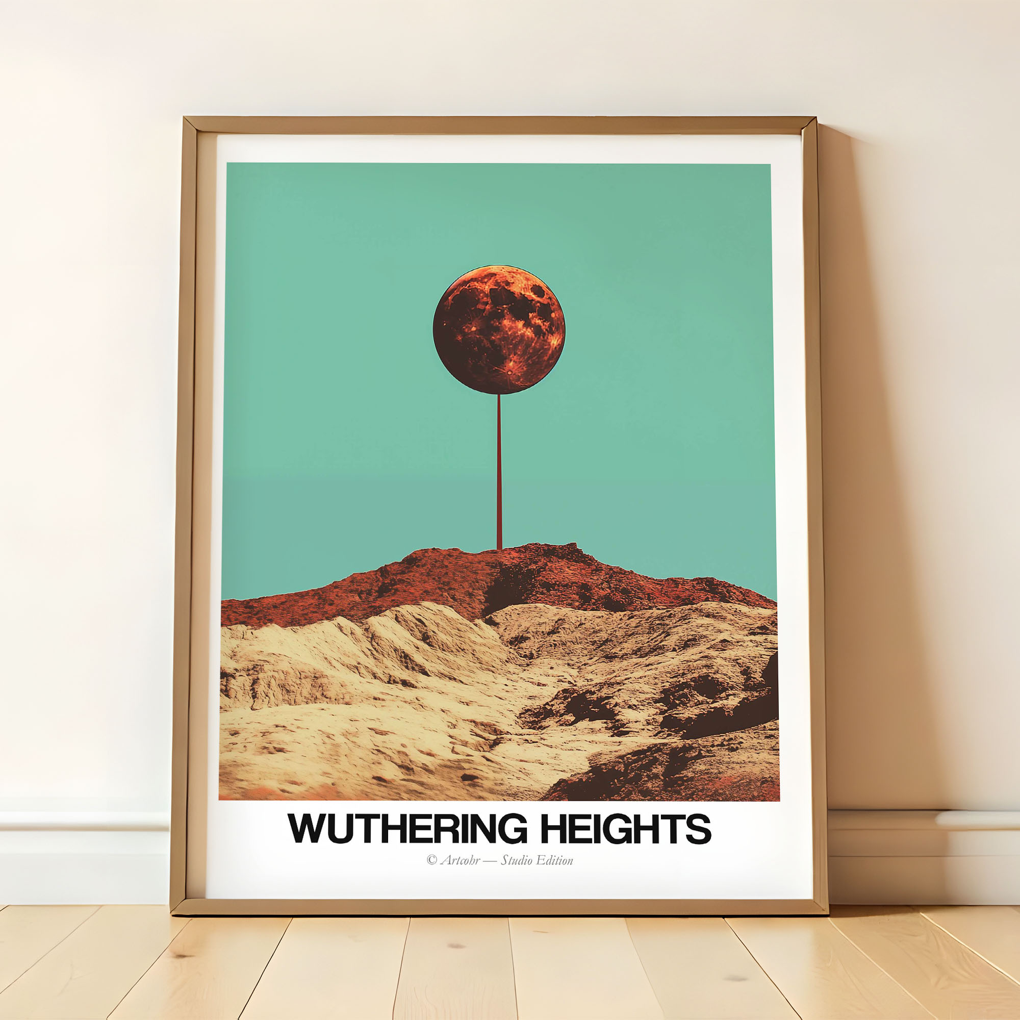 Wuthering Heights No. 182 Art Poster Artcohr | Art for Creatives 4 Wuthering Heights No. 182 Art Poster Artcohr | Art for Creatives 4
