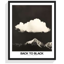 Back to Black No. 184 Art Poster Artcohr | Art for Creatives 2