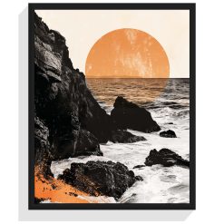 Golden Hour No. 186 Art Poster Artcohr | Art for Creatives 1