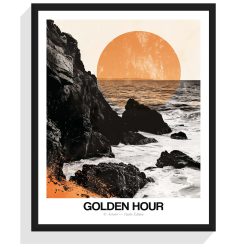 Golden Hour No. 186 Art Poster Artcohr | Art for Creatives 2
