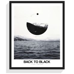 Back to Black No. 187 (Copy) Art Poster Artcohr | Art for Creatives 2