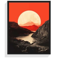 Shadowplay No. 201 Art Poster Artcohr | Art for Creatives 1