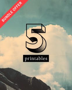 Printable Bundle – 5 Artworks