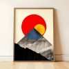 Kyoto Peaks No. 104 Art Poster Artcohr | Art for Creatives 3