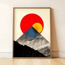 Kyoto Peaks No. 104 Art Poster Artcohr | Art for Creatives 2 Kyoto Peaks No. 104 Art Poster Artcohr | Art for Creatives 5