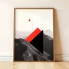 Kyoto Peaks No. 110 Art Poster Artcohr | Art for Creatives 3