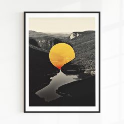 Golden Hour No. 111 Art Poster Artcohr | Art for Creatives 4