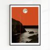 Tides No. 126 Art Poster Artcohr | Art for Creatives 4