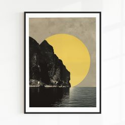 Golden Hour No. 136 Art Poster Artcohr | Art for Creatives 4