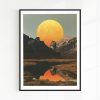 Golden Hour No. 163 Art Poster Artcohr | Art for Creatives 4