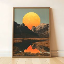 Golden Hour No. 163 Art Poster Artcohr | Art for Creatives 4
