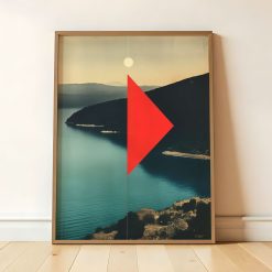 Tides No. 175 Art Poster Artcohr | Art for Creatives 4