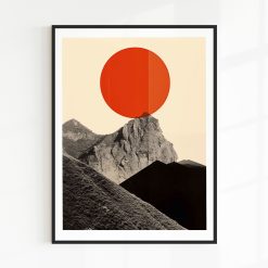 Kyoto Peaks No. 202 Art Poster Artcohr | Art for Creatives 5